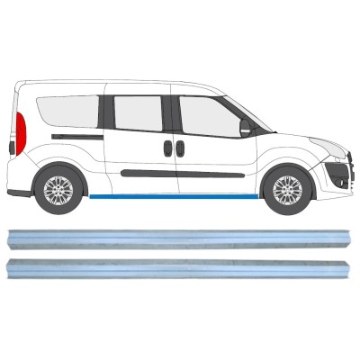 Reparaturblech Schweller für Opel Combo D 2011-2018 / Links+Rechts / Satz 15363