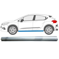 Reparaturblech unterer Schweller für Citroen DS4 2011-2015 / Links 15015