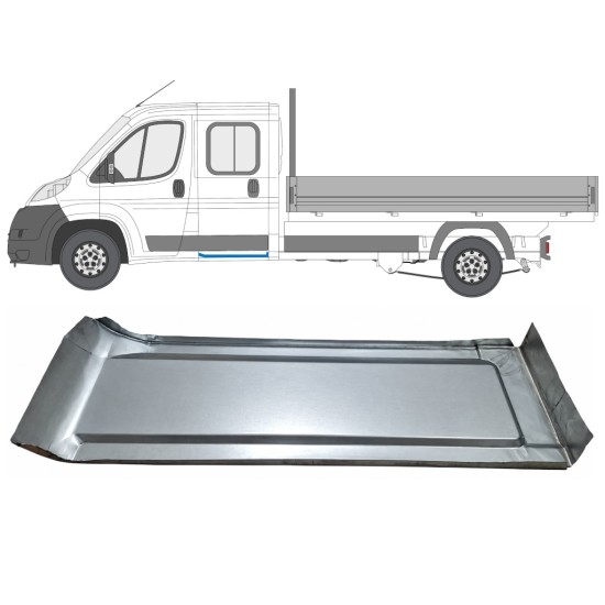 Reparaturblech für Trittstufe für Fiat Ducato 2006-2026 / Links 17073