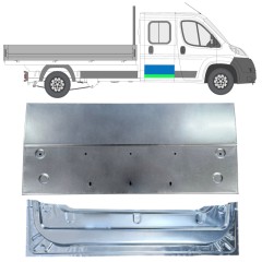 Reparaturblech für die hintere Tür, innen und außen für Peugeot Boxer 2006-2026 / Links = Rechts (symmetrisch) 16397