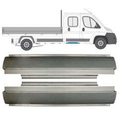 Reparaturblech hinterer Schweller für Citroen Jumper 2006-2025 / Links+Rechts / Satz 15373