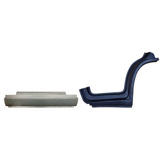 Reparaturblech-Set für Fiat Ducato 2006-2014 / Rechts / Doppelkabine / 14796