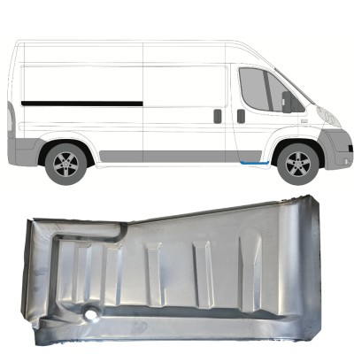 Reparaturblech für Trittstufe für Fiat Ducato 2006-2014 / Rechts 15052