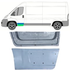 Reparaturblech innen + außen vorderer Tür für Fiat Ducato 2006-2025 / Links / Satz 12005