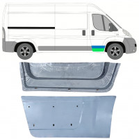 FIAT DUCATO 2006- INNEN + AUSSEN REPARATURBLECH TÜR VORNE / SATZ / RECHTS