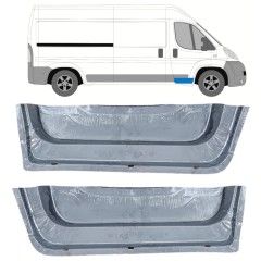 Reparaturblech innere vordere Tür für Fiat Ducato 2006-2025 / Links+Rechts / Satz 12003