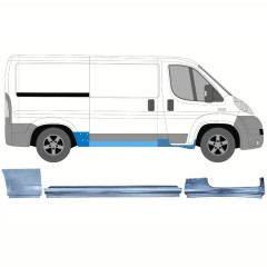 Reparaturblech-Set für Fiat Ducato 2006-2025 / Rechts / 12418