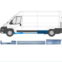 Reparaturblech-Set für Citroen Jumper 2006-2025 / Links / 14342