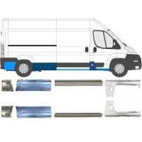 Reparaturblech Schweller für Peugeot Boxer 2006-2026 / Links+Rechts / Satz 14162