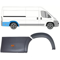 Seitenleiste hinterer Kotflügel mit Lampe für Citroen Jumper 2006-2018 / Rechts / Satz 10245