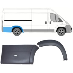 Set von hinteren Radlaufleisten für Fiat Ducato 2006-2018 / Rechts / 8585