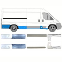 Reparaturblech Schweller für Peugeot Boxer 2006-2026 / Links+Rechts / Satz 14164
