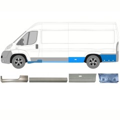 Reparaturblech-Set für Fiat Ducato 2006-2026 / Links / 16790