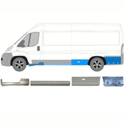 Reparaturblech-Set für Fiat Ducato 2006-2026 / Links / 16790