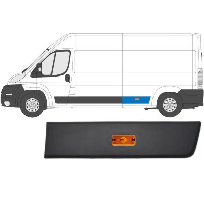 Seitenleiste hintere mit Lampe für Fiat Ducato 2006-2018 / Links / Satz 10679
