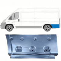 FIAT DUCATO 2006- HINTEN KOTFLÜGEL REPARATURBLECH LANG / LINKS