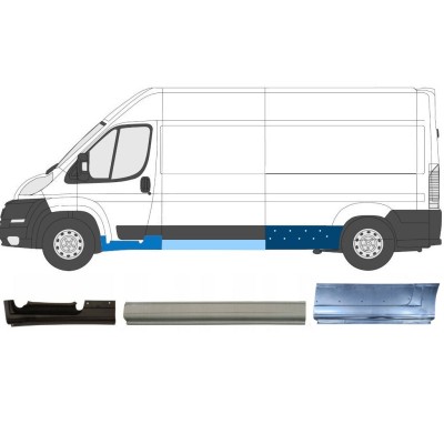 Reparaturblech-Set für Peugeot Boxer 2006-2026 / Links / 16183