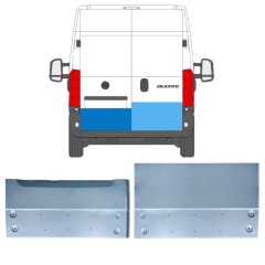 Reparaturblech hintere Tür für Citroen Jumper 2006-2025 / Links+Rechts 15404