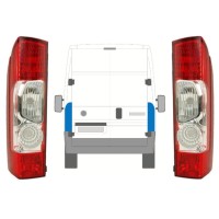 Rückleuchte für Fiat Ducato 2006-2014 / Links+Rechts / Satz 10026