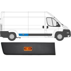 Seitenleiste hintere mit Lampe für Citroen Jumper 2006-2018 / Rechts / Satz 10680