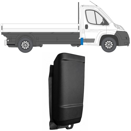 Reparaturblech Ecke hinten für Citroen Jumper 2006-2026 / Rechts 16990
