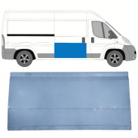 Reparaturblech Schiebetür für Fiat Ducato 2006-2025 / Rechts 14821