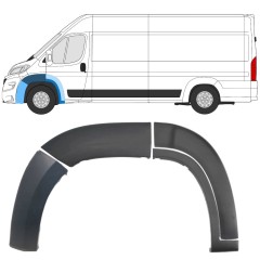 Set vorderer Kotflügel Zierleisten für Citroen Jumper 2014-2018 / Links / 14400