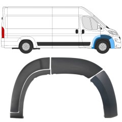 Set vorderer Kotflügel Zierleisten für Peugeot Boxer 2014-2018 / Rechts / 14398