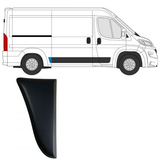 Seitenleiste Kotflügel hinten für Fiat Ducato 2018- / Rechts 14802 Seitenleiste Kotflügel hinten für Fiat Ducato 2018- / Rechts 14802
