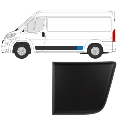 Seitenleiste Kotflügel hinten für Fiat Ducato 2018- / Links 14805