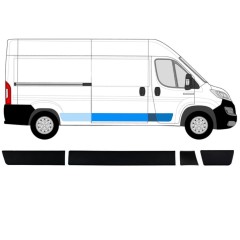 Satz Seitenleisten für Peugeot Boxer 2018- / Rechts / 14414