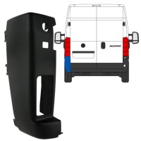 Stoßstange Ecke hinten 180 Grad für Peugeot Boxer 2018- / Links 15439