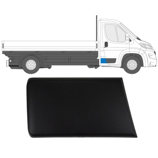 Seitenleiste für Fiat Ducato 2018- / Rechts / Einzelkabine 14806