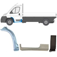 Reparaturblech-Set für Fiat Ducato 2006-2026 / Links / 17000