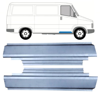 Reparaturblech Schweller für Peugeot J5 1981-1994 / Links+Rechts 16158