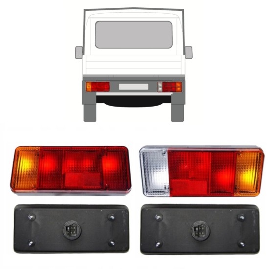 Rückleuchte für Fiat Ducato 1994-2002 / Links+Rechts / Satz 9757