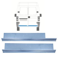 Reparaturblech innere hintere Tür für Peugeot Boxer 1994-2006 / Links+Rechts / Satz 14038