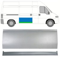 Reparaturblech für Schiebetür, außen unten für Fiat Ducato 1994-2006 / Rechts / Satz 16160