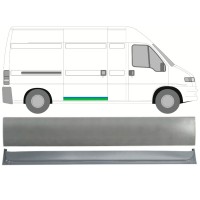 Reparaturblech für Schiebetür, außen unten für Fiat Ducato 1994-2006 / Rechts / Satz 16161