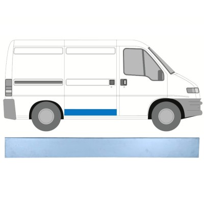 Reparaturblech Schiebetür für Peugeot Boxer 1994-2006 / Rechts 15729