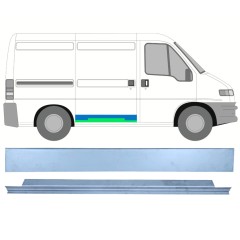 Reparaturblech Schiebetür für Citroen Jumper 1994-2002 / Rechts / Satz 14364