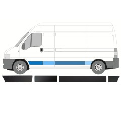 Satz Seitenleisten für Peugeot Boxer 2002-2006 / Links / 14392