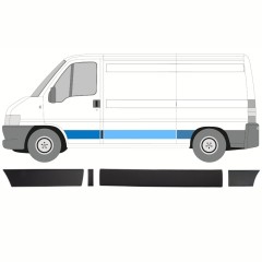 Satz Seitenleisten für Peugeot Boxer 2002-2006 / Links / 13880