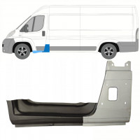 FIAT DUCATO 2006- VORNE MITTELSÄULE + SCHWELLER REPARATURBLECH / LINKS