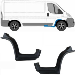 Reparaturblech Kotflügel vorne mit Schweller für Fiat Ducato 2006-2025 / Links+Rechts / Satz 10247
