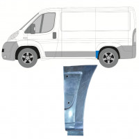 FIAT DUCATO 2006- KURZ HINTEN KOTFLÜGEL REPARATURBLECH / LINKS