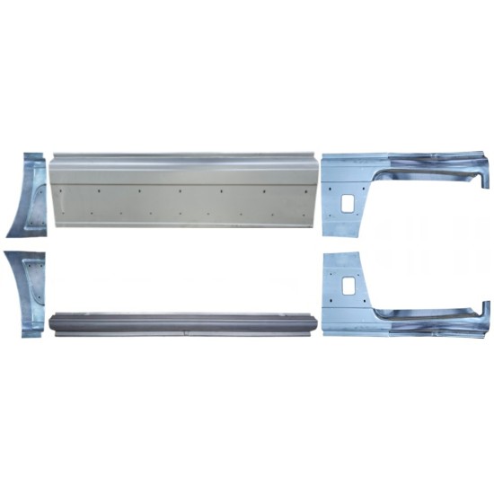 Reparaturblech-Set für Fiat Ducato 2006-2014 / Links+Rechts / 14813