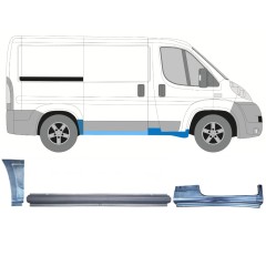 Reparaturblech-Set für Fiat Ducato 2006-2025 / Rechts / 14810