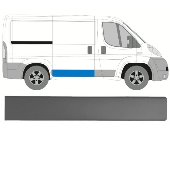 Türleiste Schiebetür für Fiat Ducato 2006-2014 / Rechts 14923 Türleiste Schiebetür für Fiat Ducato 2006-2014 / Rechts 14923