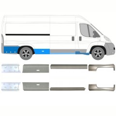 Reparaturblech Schweller für Peugeot Boxer 2006-2025 / Links+Rechts / Satz 14170